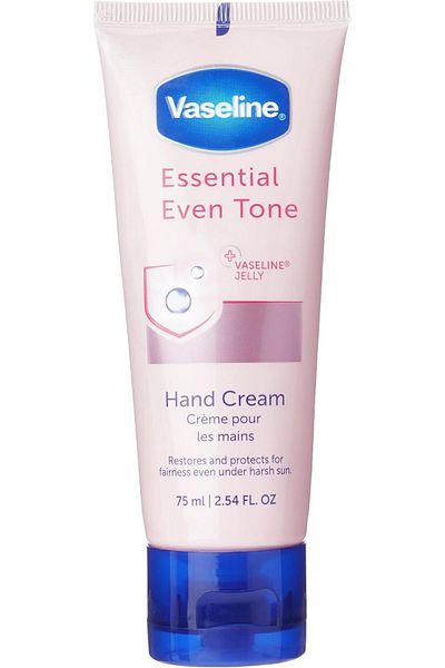 Vaseline Skin Relief Moisturising Hand Cream, Suitable for Sensitive Skin, Intense Hydration, Unscented, 75ml