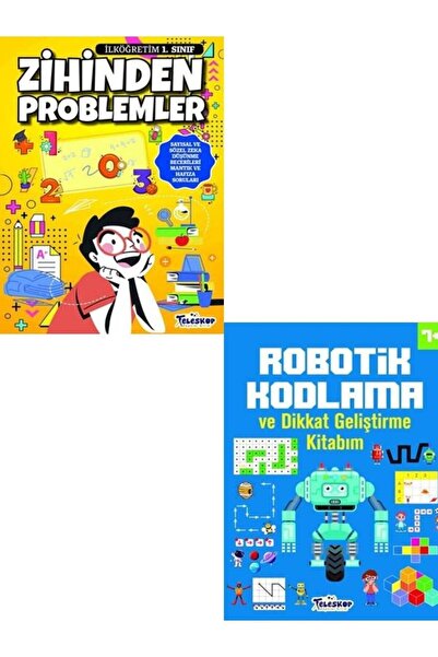 Teleskop Popüler Bilim 1.Sınıf Zihinden Problemler Teleskop Popüler Bilim +Ro...