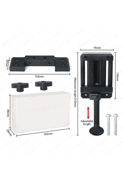Choice 1pc Easy Install Cabinet Door Mounting Jig Cabinets Frame Clamp Household Hidden Door Abs Plastic Mo