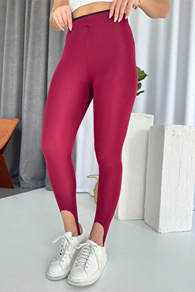 Mine Tan Butik Γυναικείο καλσόν Füzo Detail - Claret Red