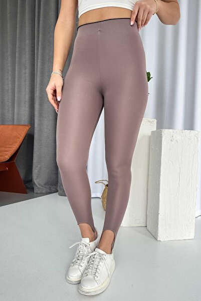 Mine Tan Butik Ženske Oblikuje figuru helanke - Dusty Rose Füzo