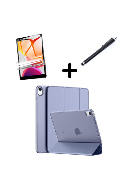 UnDePlus Apple Ipad Air 11inç M2/m3 2025-2024 Uyumlu Kılıf Set Pu Deri Smart ...