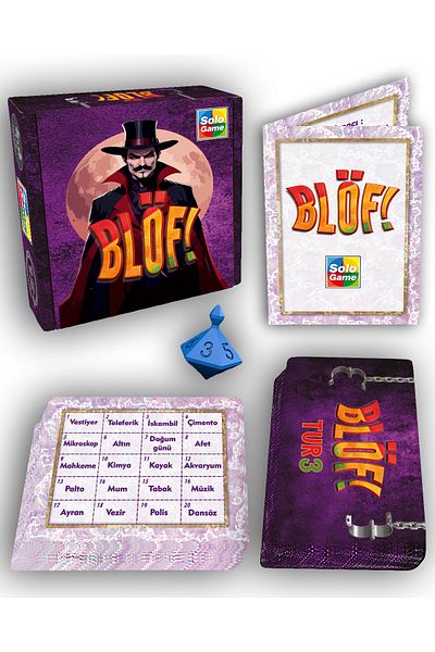 solo toys Bluffing Box Game Who's Bluffing? Party Game Whom the Mole, Who Is the Impostor?