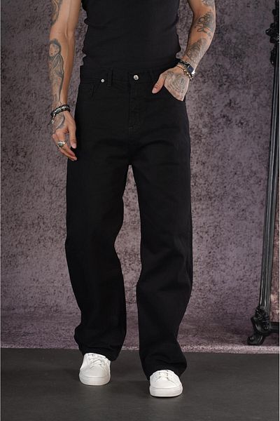 king brich Ανδρικό τζιν παντελόνι Baggy Fit