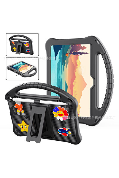 UnDePlus Apple Ipad Air 11inç M2/m3 Air 4/5.nesil 10.9 Kılıf Sunflower Figürlü Standlı Çocuklar Için2025-2020