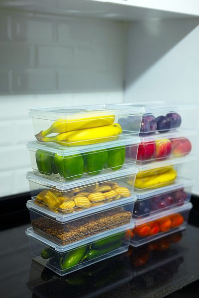Buclee 10 Pieces Baking Storage Spoon, Deep Freezer Set for Freezer and 2 Lt