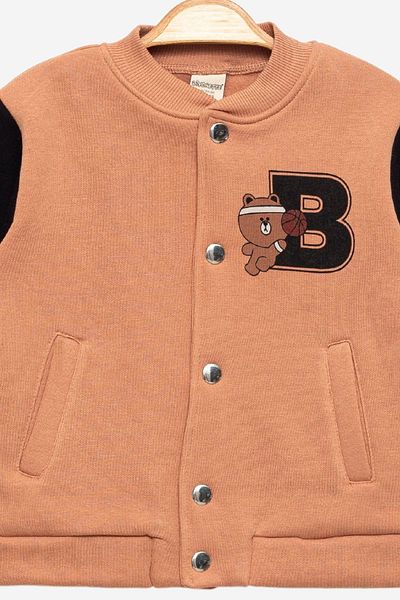 Divonette Unisex Combination Tile College Jacket - Girls Boys Clothing