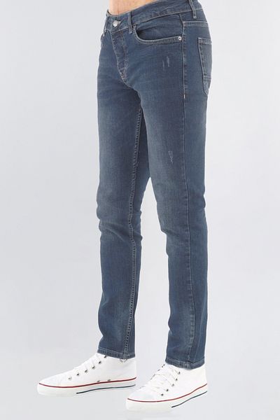 CEDY DENIM Slim Fit Jean Joe Κανονική μέση Λεπτή εφαρμογή Strechy τζιν παντελόνι C300-ανοιχτό μπλε