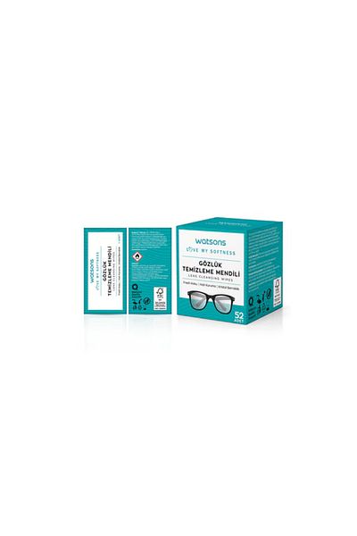 Watsons Glasses Cleaning Wipes 52 Pieces X 2 Boxes