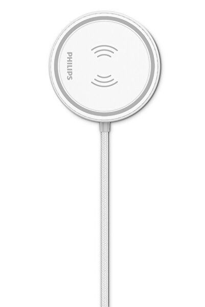Philips DLP9128W/00 MagSafe Qi2 Standlı Kablosuz Şarj Cihazı Beyaz