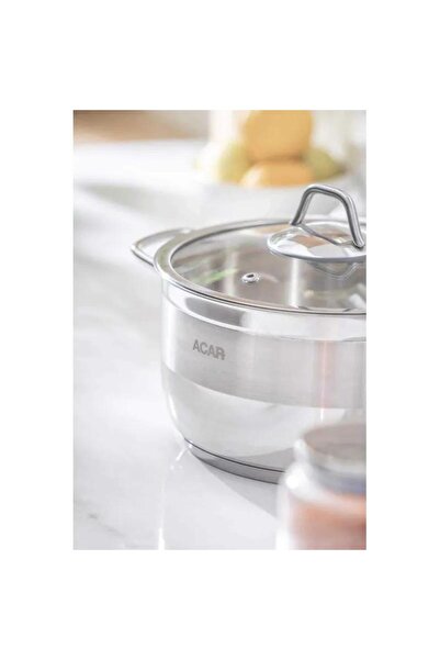 ACAR Rust Steel Deep Pot - 20 cm Msto0153