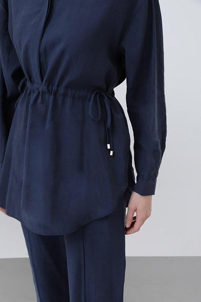 Loreen Gathered Waist Hidden Placket Trouser Suit 20610