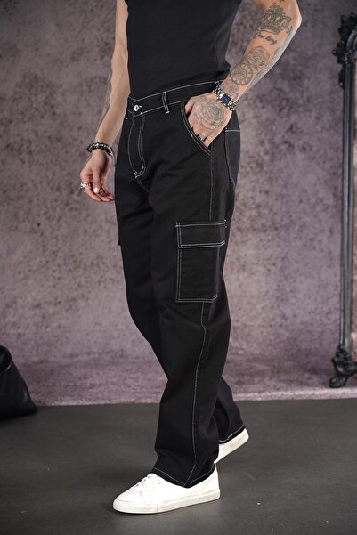 king brich Baggy Fit Pocket Men's Jeans