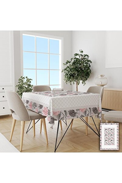 yok yok evim eve dair her şey Çiçek Bordürlü Kolay Temizlenebilir Leke Tutmaz...