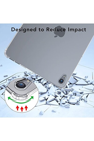 UnDePlus ابل ايباد اير 11 بوصة M2/M3 4/5. غطاء شفاف متوافق مع الجيل 10.9