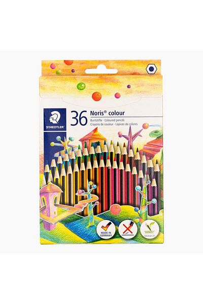 Staedtler Noris Color 36 Pieces Dry Paint Set