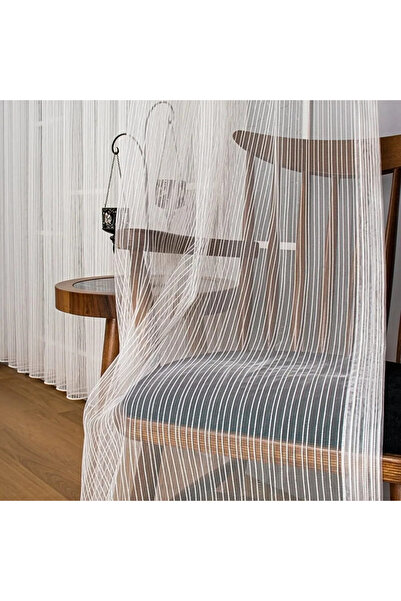 PERDECITY Iptül Pattern, Dobby Tulle Curtain, 350X260, 1/2 Sparse Pleat