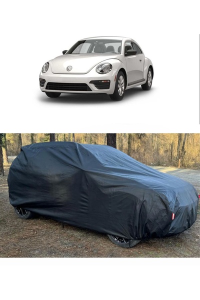 CoverPlus Volkswagen Beetle Compatible Auto Car Tarpaulin Thick Auto Full Tar...
