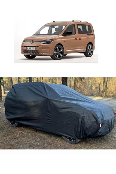 CoverPlus Volkswagen Caddy Uyumlu Oto Araba Brandası KALIN Oto Dolu Brandası-...