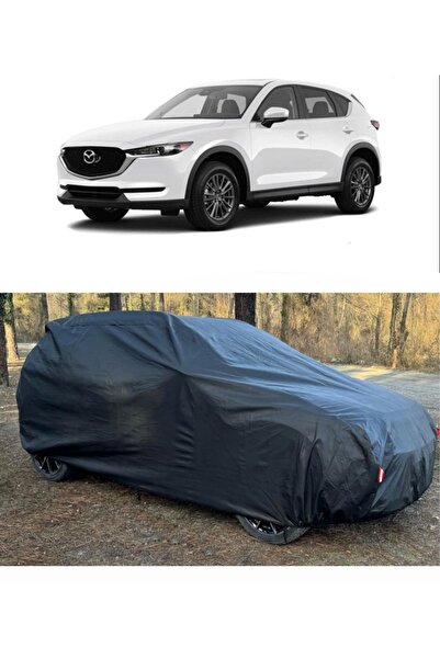 CoverPlus Mazda 5 Compatible Auto Car Tarpaulin Thick Auto Full Tarpaulin-Black