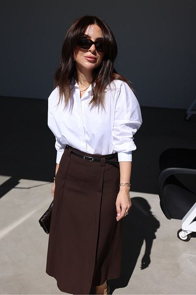 Özge Özgenç Cămașă de bază oversize