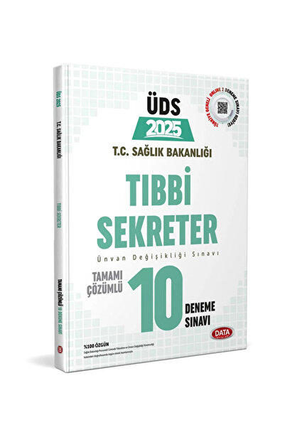 Data Yayınları 2025 Sağlık Bakanlığı Tıbbi Sekreter Ünvan Değişikliği Sınavı ...