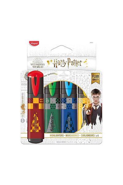 Maped Harry Potter Set of 4 Highlighters - 740701