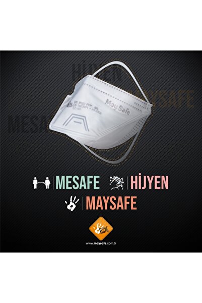 MaySafe Ventilli Toz Maskesi (25 ADET)