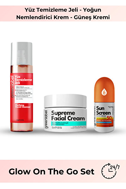 Greenlabel Glow On The Go Günlük Bakım Seti