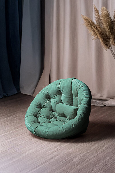 MODAMED Lirya Açılabilir Dinlenme Aktivite Tv Koltuğu, Armut Koltuk, Kanepe Berjer, Yatak Olabilir Minder