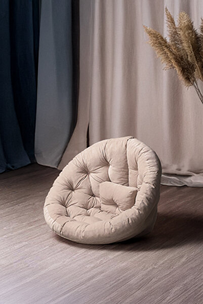 MODAMED Lirya Açılabilir Dinlenme Aktivite Tv Koltuğu, Armut Koltuk, Kanepe Berjer, Yatak Olabilir Minder