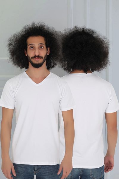 CNT Men's V-Neck Short Sleeve T-Shirt