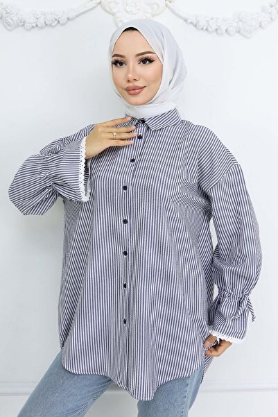 benguen Синя сорочка Lacivert Karınca privé Ulan Elmaketi 2226