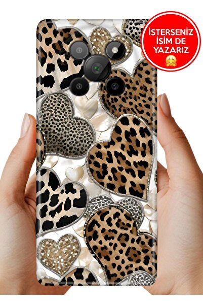 General Mobile Phoneix 5G Kılıf TPU Resimli Silikon Kalp90210