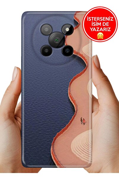 General Mobile Phoneix 5G Kılıf Desenli Baskılı Kamera Korumalı Silikon Göl K...