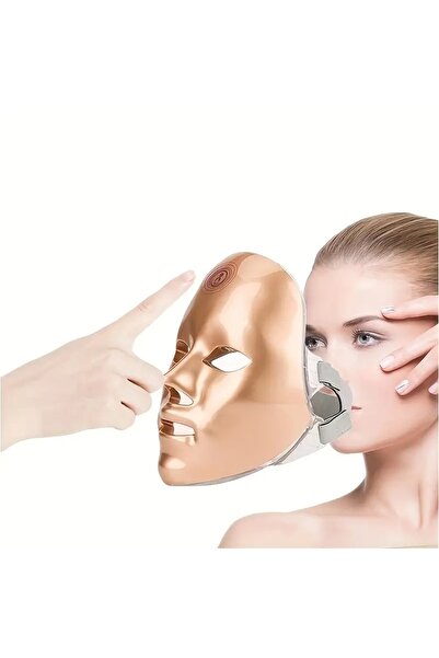 Jewval Şarjlı Foton Terapi Mezoterapi Maskesi 7 Renk Multifonksiyonel Led Yüz...