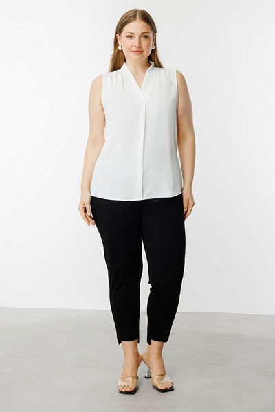 Ekol Large Size Trousers with Elastic Waist