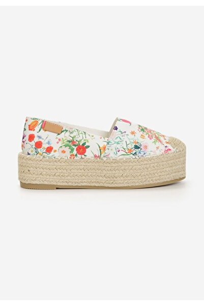 B T Shoes White Laguna Platform Espadrilles