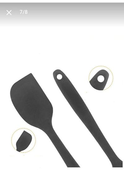CKM silikon Large Silicone Oval Spatula