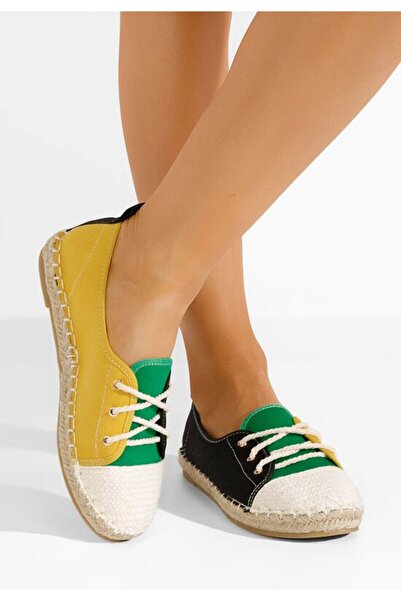 B T Shoes Εσπαντρίγιεσ χαμηλεσ Doria Μαύρα