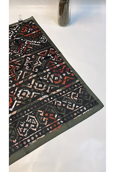 Onur Φουλάρι - Γυναικείο Μαλακό Φουλάρι με Βαμβακερό Εθνοστικό Σχέδιο