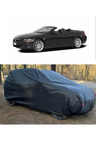 CoverPlus Bmw 650Ci متوافق مع سيارة القماش المشمع سميكة السيارات مليئة القماش...