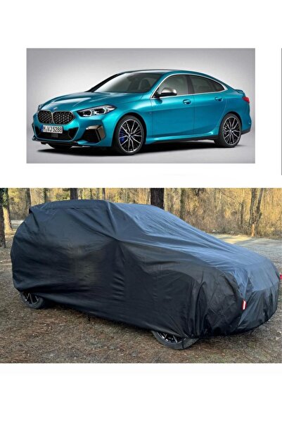CoverPlus Bmw M235i xDrive متوافق مع سيارة القماش المشمع السميك للسيارات - أسود