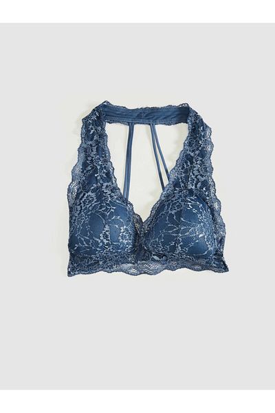 DEEP SECRET Bralet Ds cu detaliu albastru pe spate 200550 br
