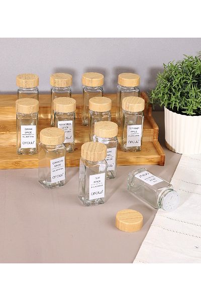 AROW 12 Spice Bottle 150 cc with Adhesive Label