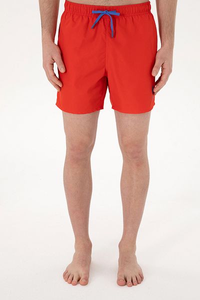 U.S. Polo Assn. Men's Red Swim Shorts 50300020 -Vr213