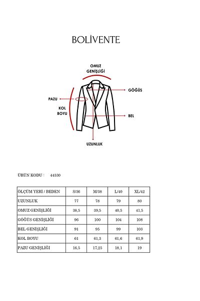 Bolivente Oversize Woven Blazer Jacket