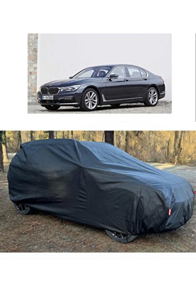 CoverPlus Bmw 740e xDrive Long متوافق مع سيارة القماش المشمع السميك للسيارات ...