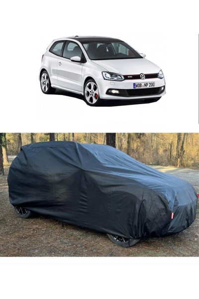 CoverPlus Volkswagen Polo Hb Compatible Auto Car Tarpaulin Thick Auto Full Ta...