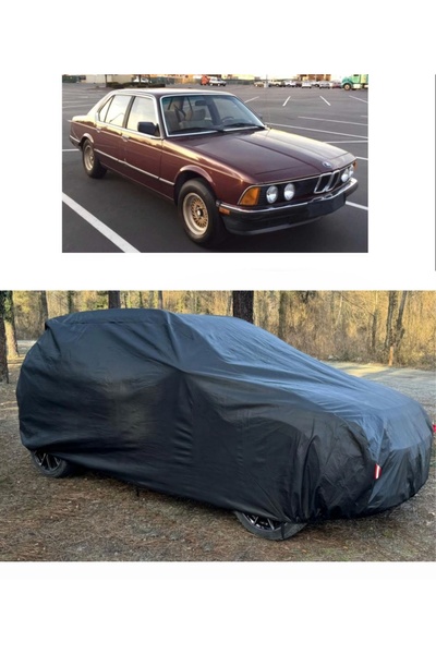 CoverPlus Bmw 728i متوافق مع سيارة القماش المشمع سميكة السيارات مليئة القماش ...